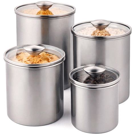 stainless steel storage box for kitchen|kitchen storage containers stainless steel.